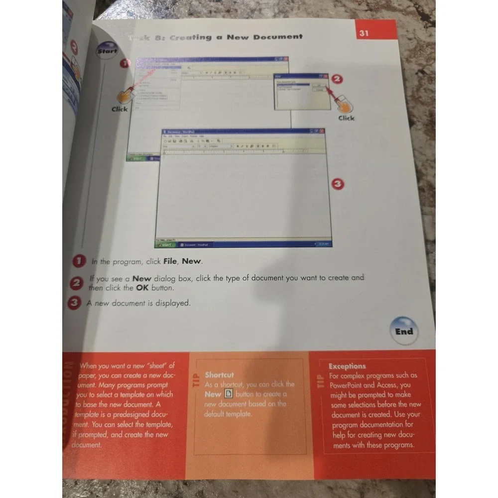 Easy Microsoft(R) Windows XP Home Edition (Que's Easy Series) Booklet